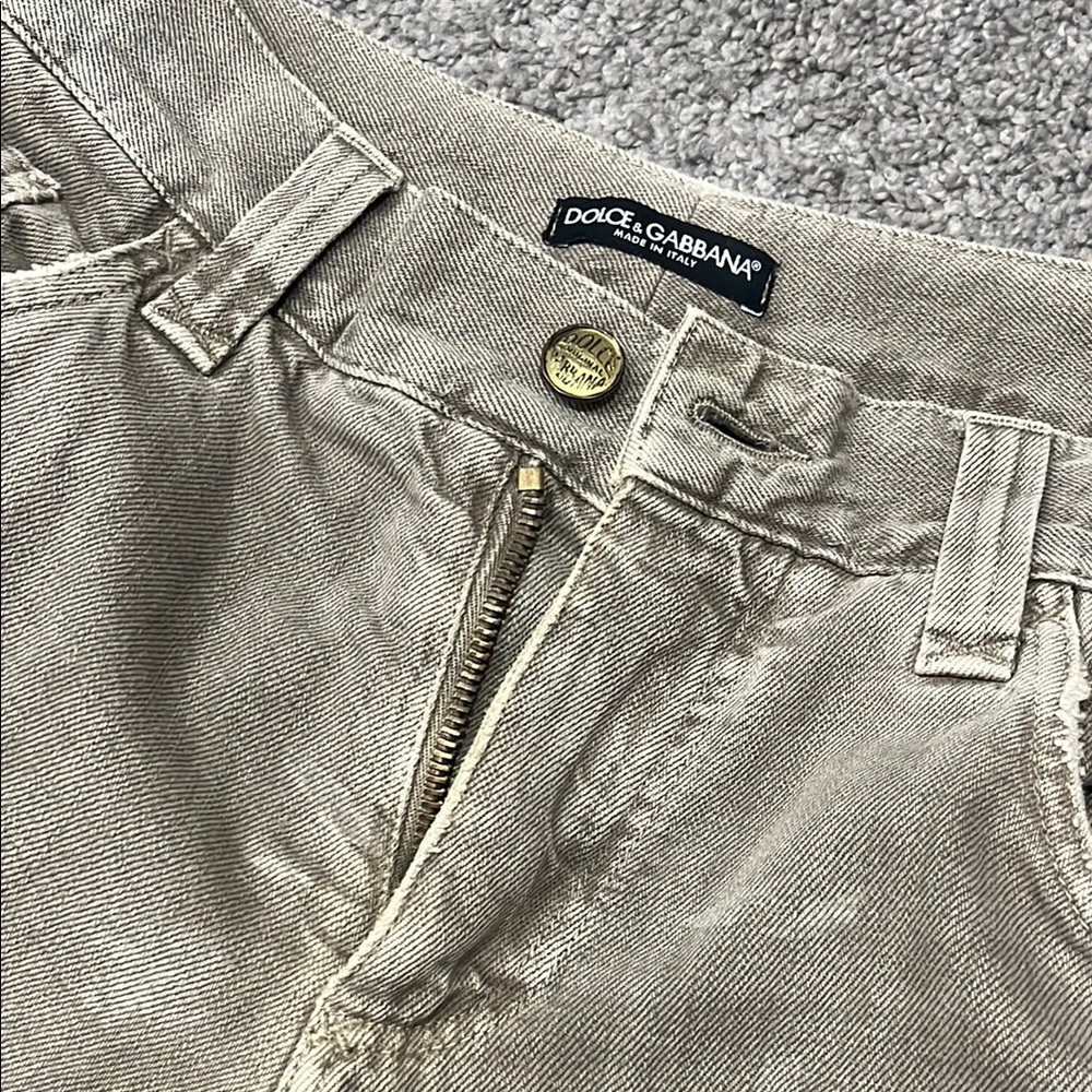 Dolce & Gabbana Taupe Trousers